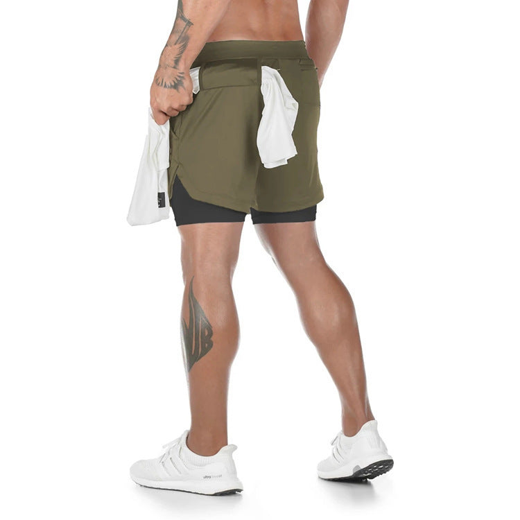 Men's Running Shorts Sports Casual Outdoor Loose