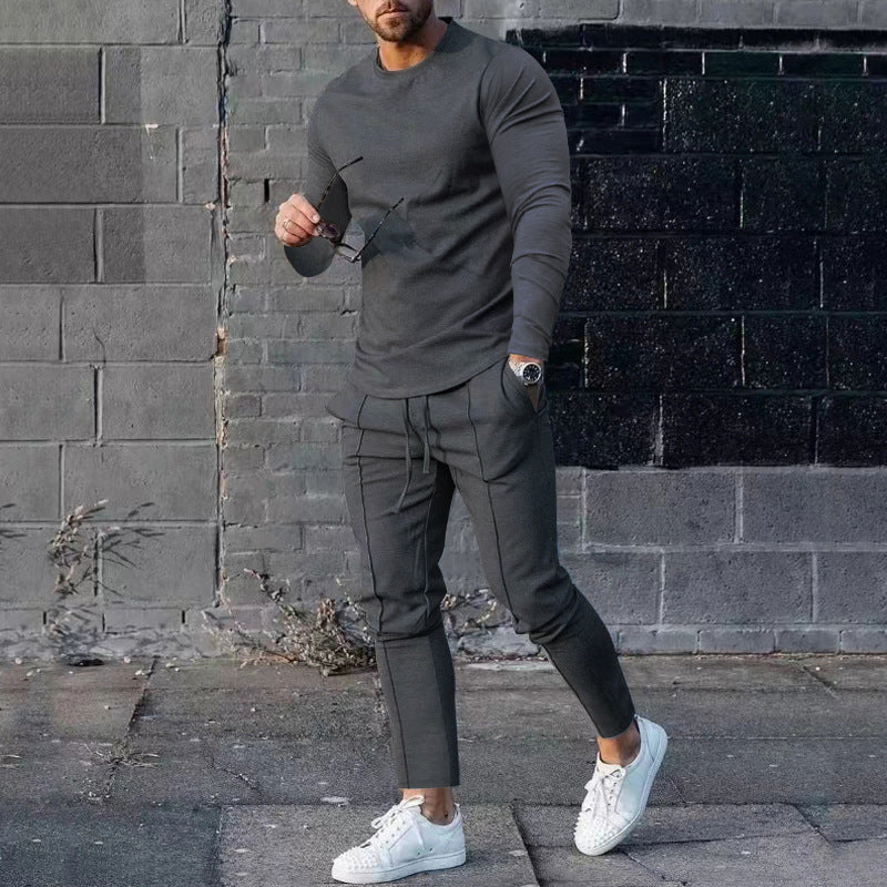 3D Digital Printing Fashion Casual Two-piece Suit