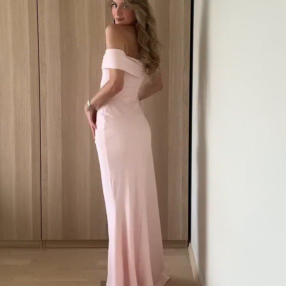 Fashion Special Split Women's Temperament Dress