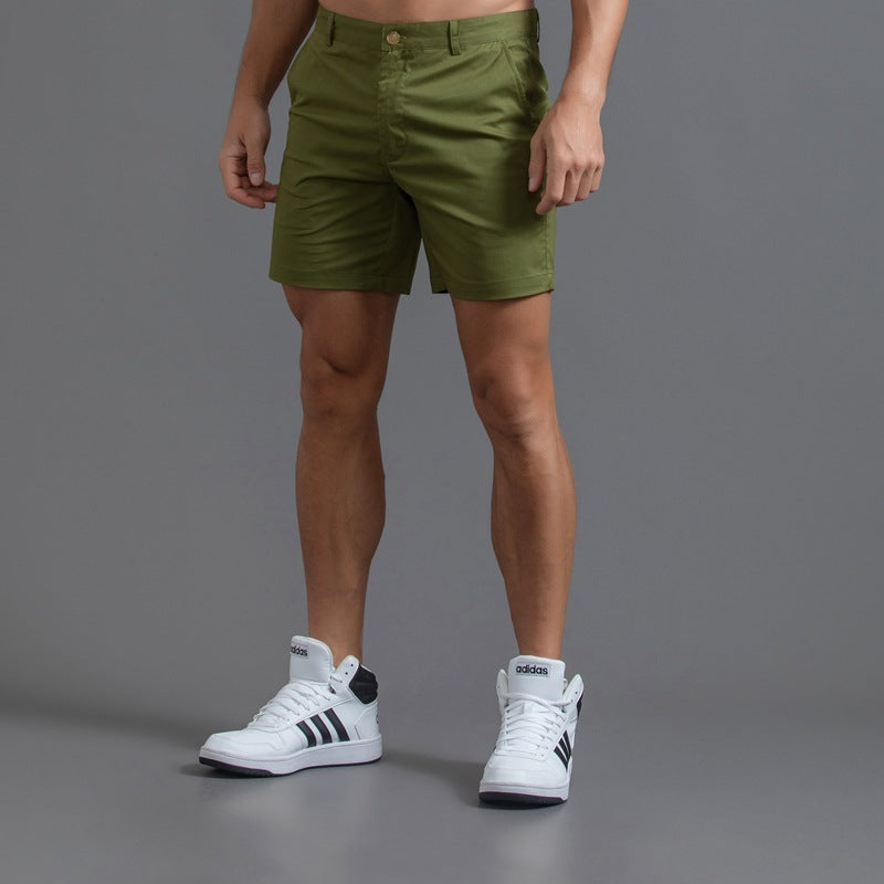 Men's Cotton Shorts Casual Pants