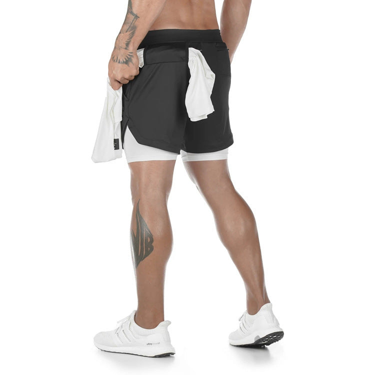 Men's Running Shorts Sports Casual Outdoor Loose