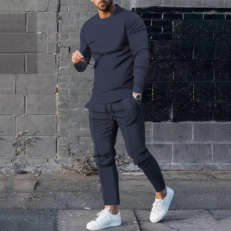 3D Digital Printing Fashion Casual Two-piece Suit
