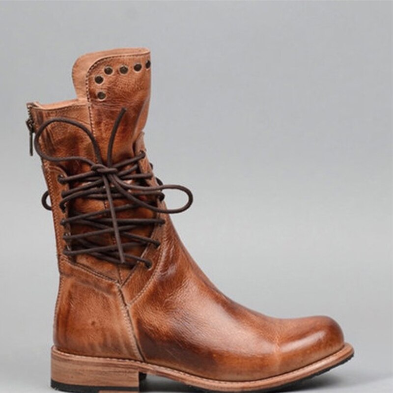 Back Strap Women's Knight Boots Stand-Alone Hot-Selling Large Size Thick Heel