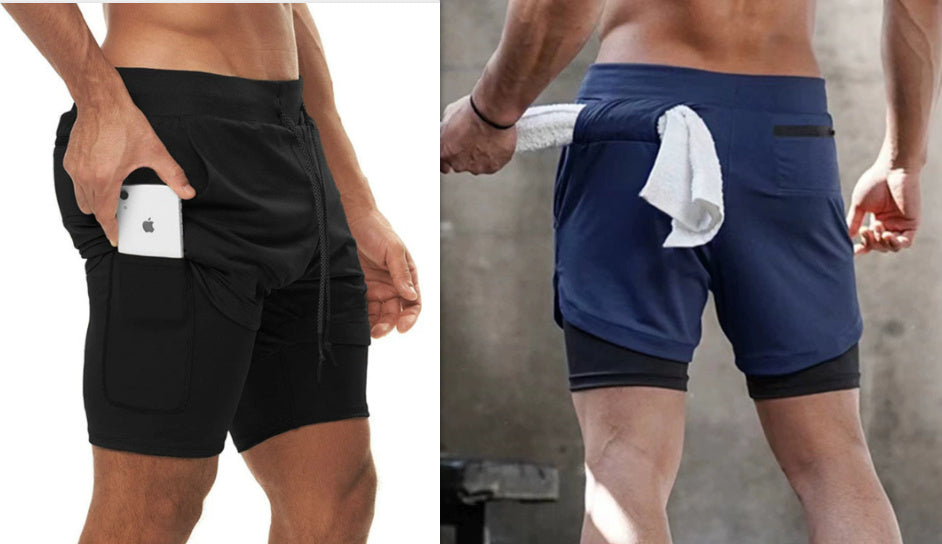 Men's Running Shorts Sports Casual Outdoor Loose