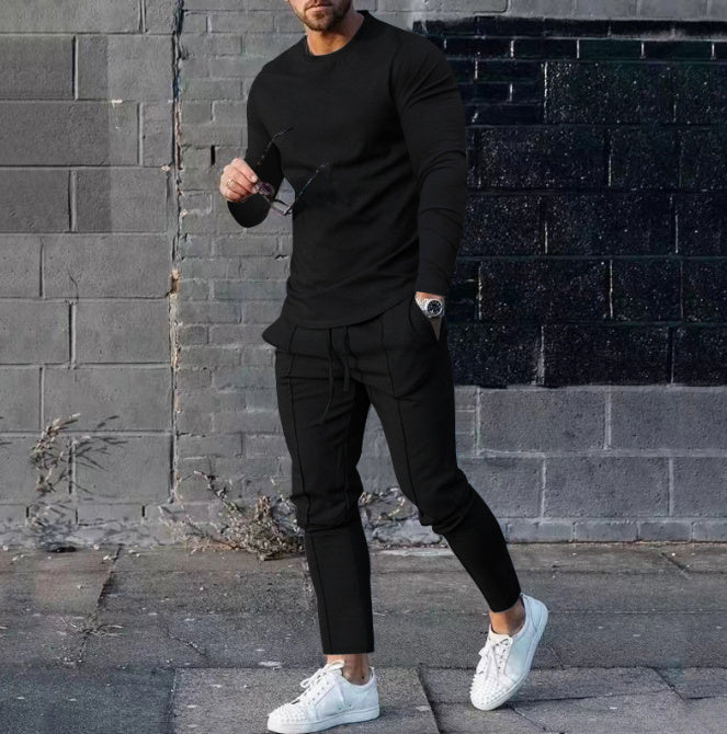 3D Digital Printing Fashion Casual Two-piece Suit