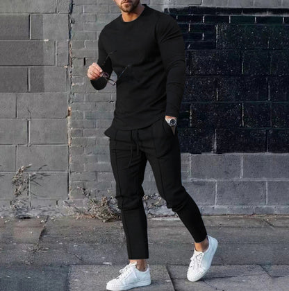 3D Digital Printing Fashion Casual Two-piece Suit