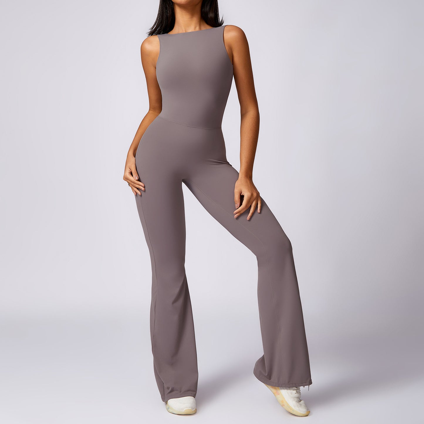 Peach Hip Lifting Sport Yoga Bodysuit Women's Casual