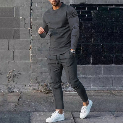 3D Digital Printing Fashion Casual Two-piece Suit