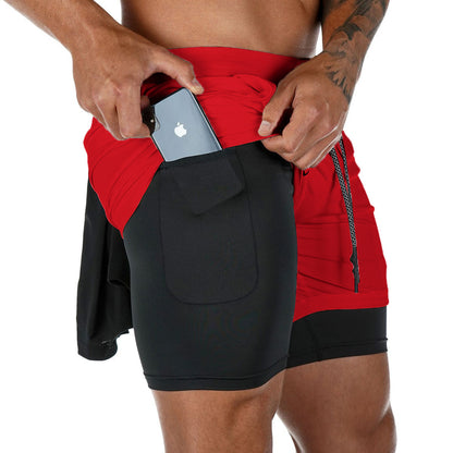 Men's Running Shorts Sports Casual Outdoor Loose