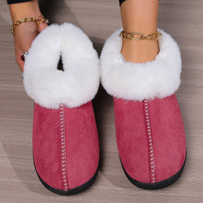 Home Cotton Slippers Women's Non-slip Neutral Slippers