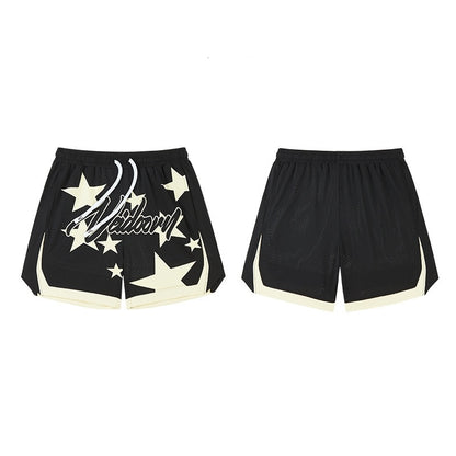 Bright Basketball Shorts Summer Loose American Training
