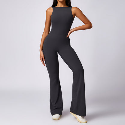 Peach Hip Lifting Sport Yoga Bodysuit Women's Casual